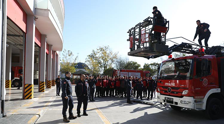 Samsun itfaiyesi deneyimlerini aktarıyor
