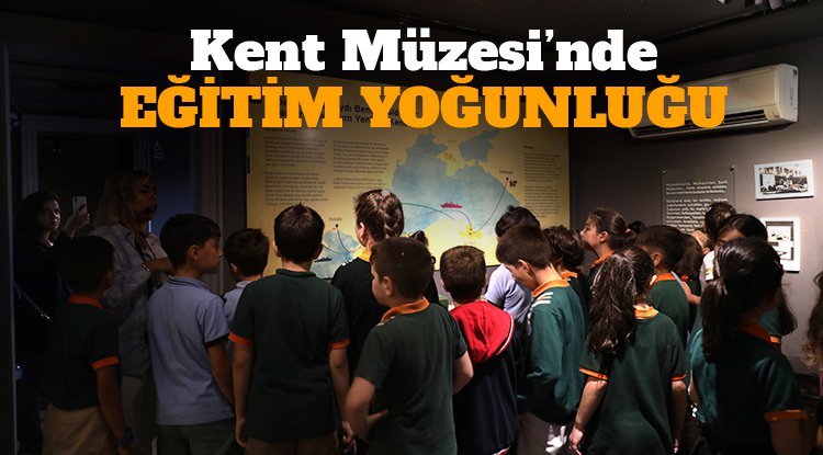 Samsun Kent Müzesi'nde eğitim yoğunluğu