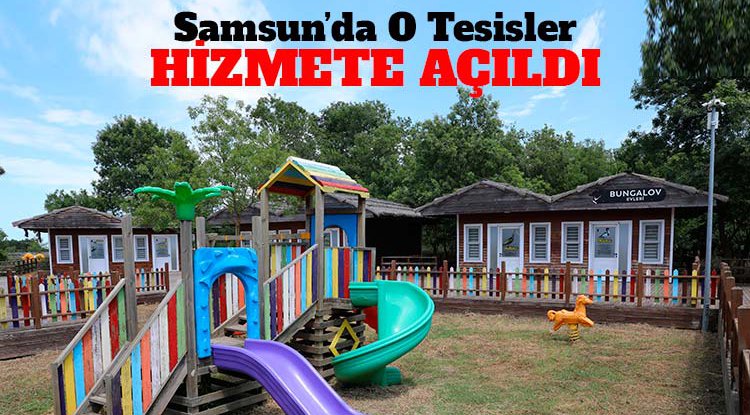 Samsun Kuş Cenneti'nde tesisler hizmete açıldı