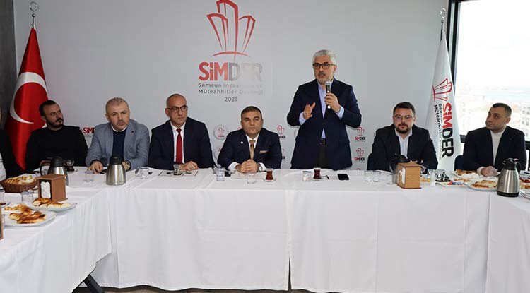 Samsun Milletvekili Ersan Aksu SİMDER’de