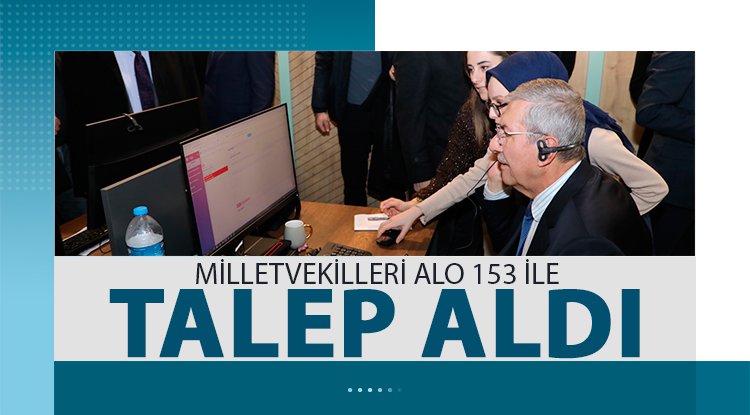 Samsun milletvekilleri Alo 153 ile vatandaşların taleplerini aldı