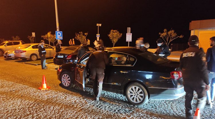 Samsun polisi huzur için kontrolde