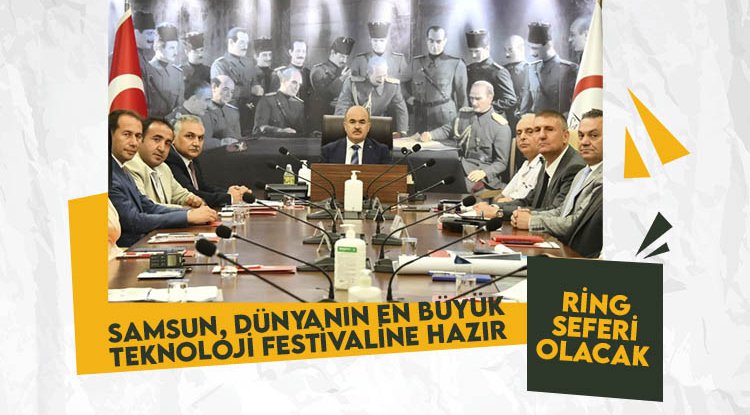Samsun Teknofest'e hazır