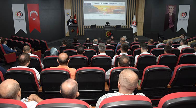 Samsun TSO’da ‘Menşe Kuralları Eğitimi’
