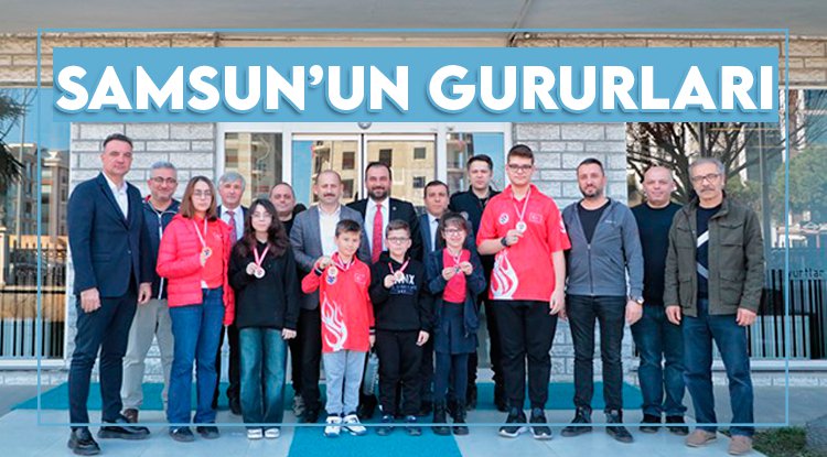 Samsun'un gururlarından Dereci'ye ziyaret