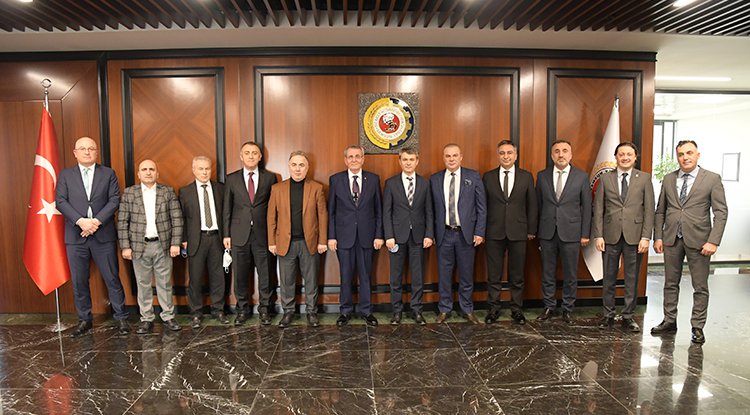Samsun Vergi Dairesi’nden TSO’ya ziyaret