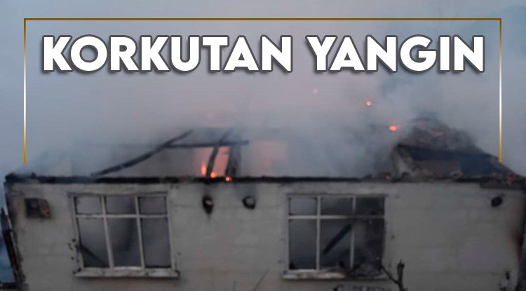 Samsun Yakakent'te korkutan yangın