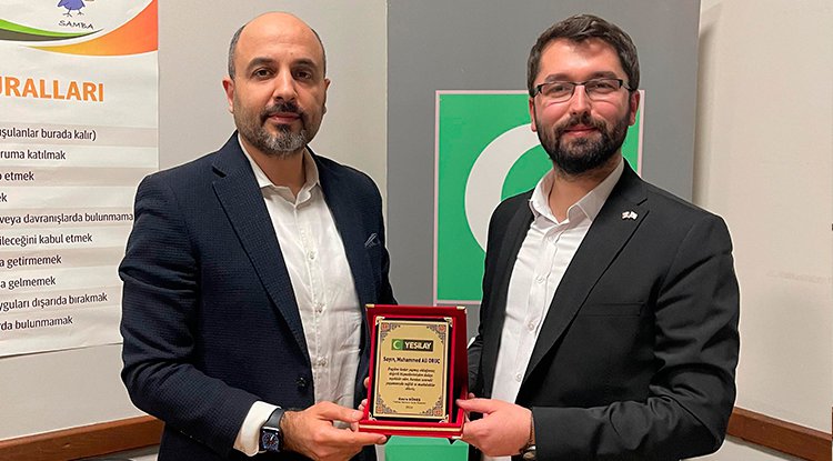 Samsun Yeşilay'da görev değişimi