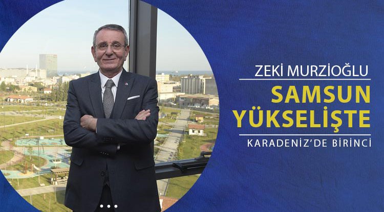 Samsun yükselişte