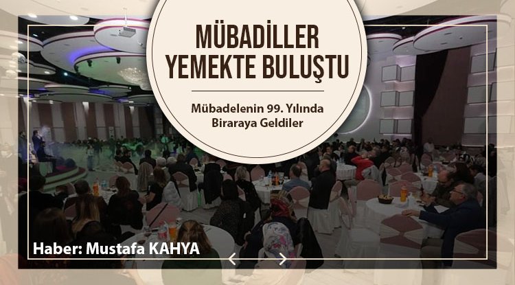 Samsunlu mübadiller yemekte buluştu