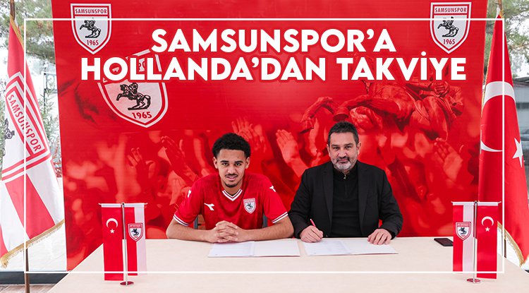 Samsunspor'a Hollanda'dan genç takviye