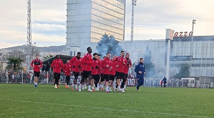 Samsunspor'a Trabzonspor Maçı Öncesi Taraftar Desteği