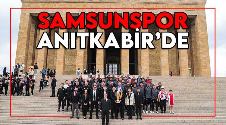 Samsunspor Anıtkabir'de