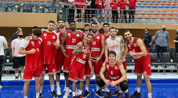 Samsunspor baskette zirvede