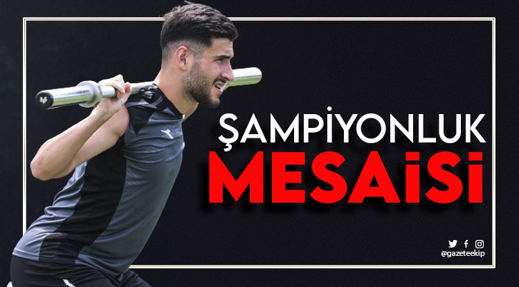 Samsunspor'da şampiyonluk mesaisi sürüyor