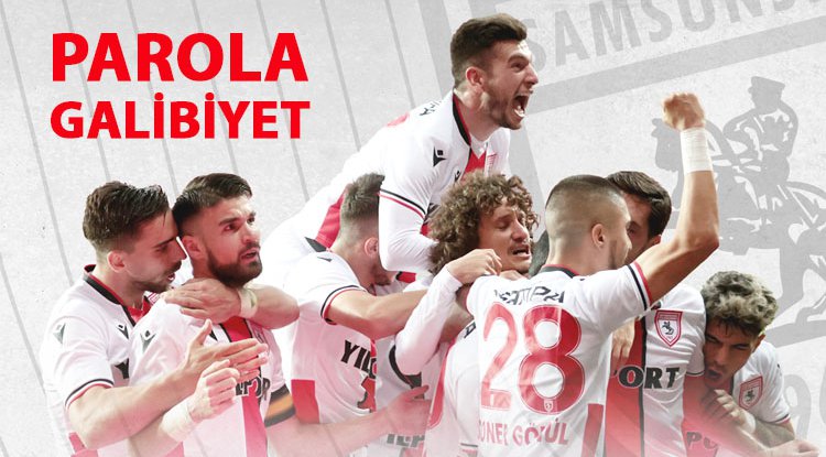 Samsunspor'da tek hedef galibiyet