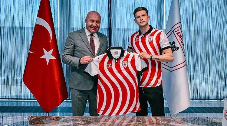 Samsunspor'da Tomasson imzayı attı