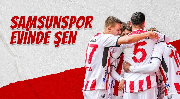 Samsunspor'dan ilaç gibi galibiyet