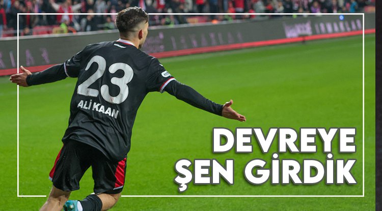 Samsunspor devreye mutlu girdi