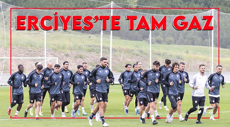 Samsunspor Erciyes'te