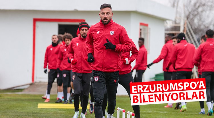 Samsunspor Erzurum'a bileniyor