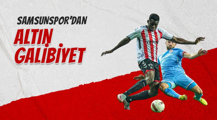 Samsunspor evinde mutlu