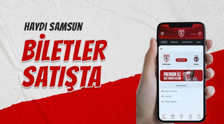 Samsunspor Galatasaray Maçı Biletleri Satışa Çıktı