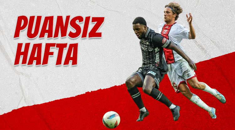 Samsunspor haftayı puansız kapattı