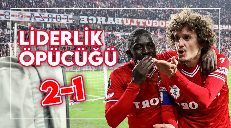 Samsunspor liderliği kaptı