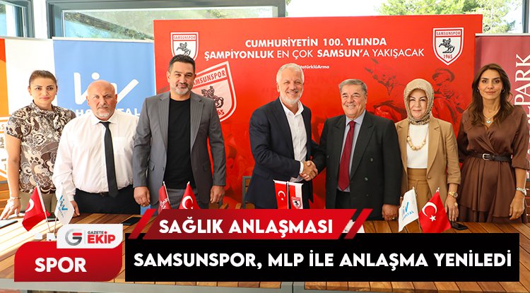 Samsunspor, MLP ile anlaşma yeniledi