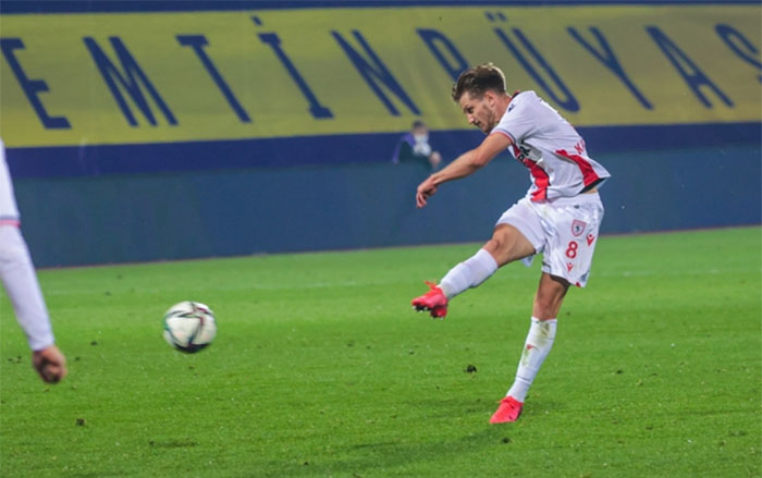 Samsunspor puanla döndü