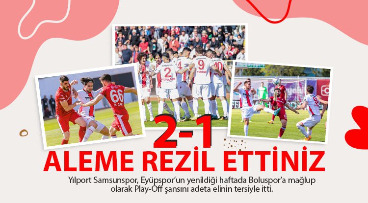 Samsunspor 'The End' dedi