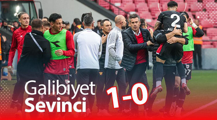 Samsunspor üçlük attı 1-0