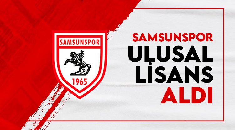 Samsunspor 'Ulusal Kulüp Lisansı' aldı