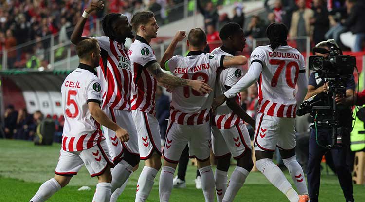 Samsunspor'un galibiyeti Ukrayna'yı karıştırdı