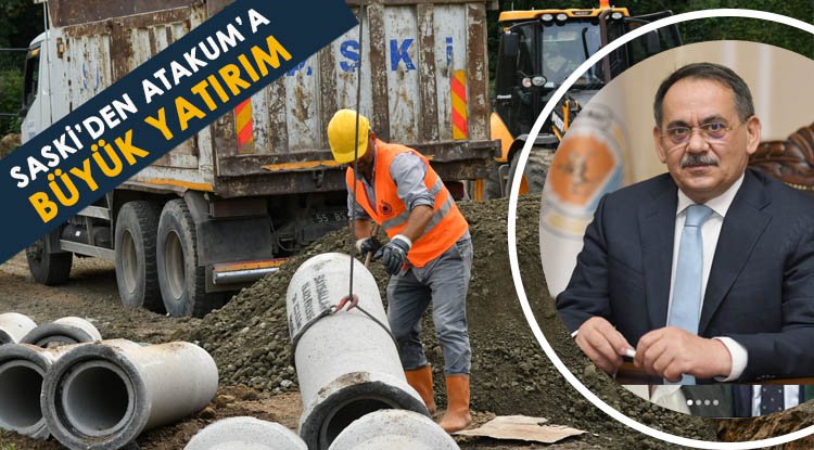 SASKİ’den Atakum’a büyük yatırım
