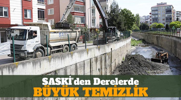 SASKİ’den Samsun'da derelerde büyük temizlik