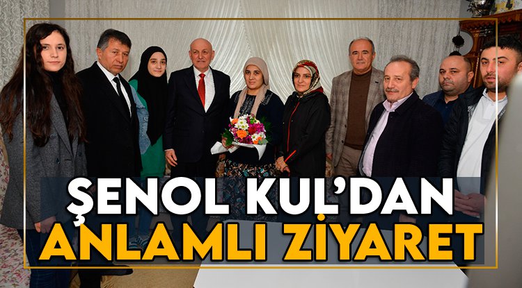 Şenol Kul Terme'deki depremzede aileleri ziyaret etti