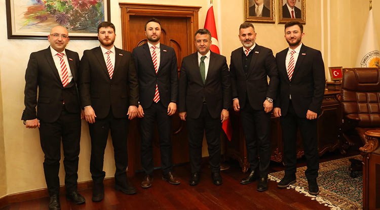 Sevdamız Samsun'dan Doğan'a ziyaret