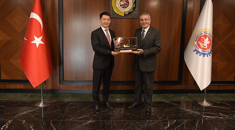 Tatar Heyeti Samsun'da