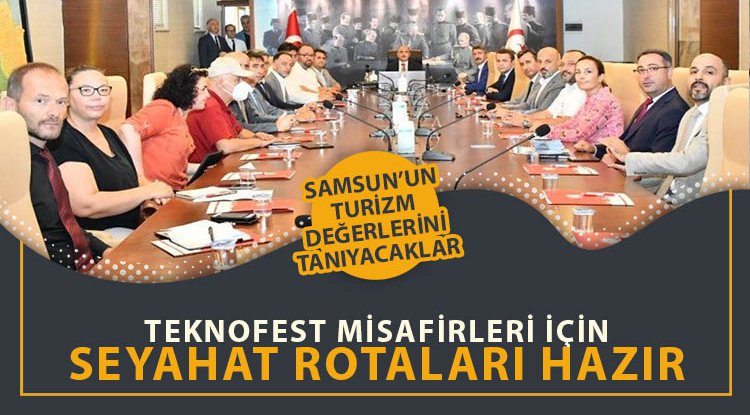 Teknofest misafirleri için Samsun seyahat rotaları hazır