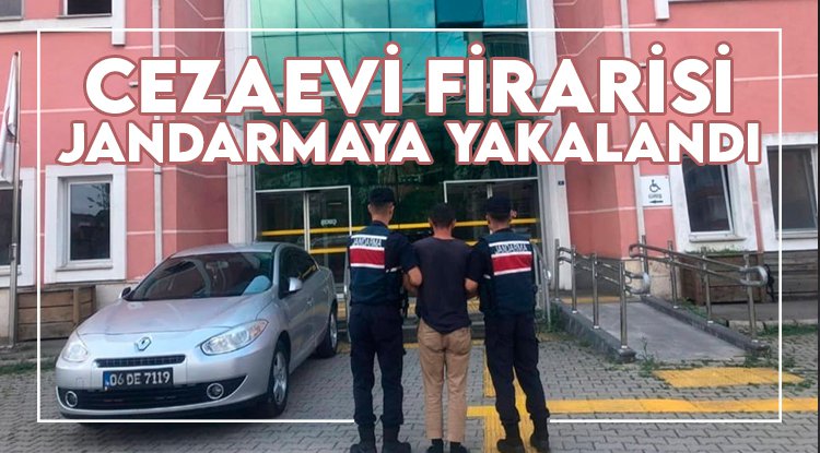 Terme'de cezaevi firarisi jandarmaya yakalandı