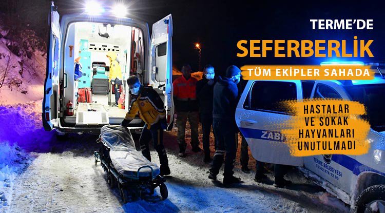 Terme'de kar seferberliği