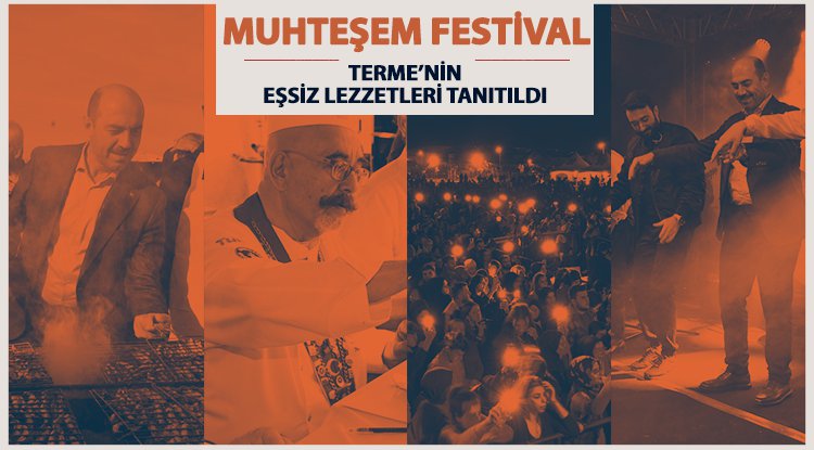 Terme’nin eşsiz lezzetleri tanıtıldı