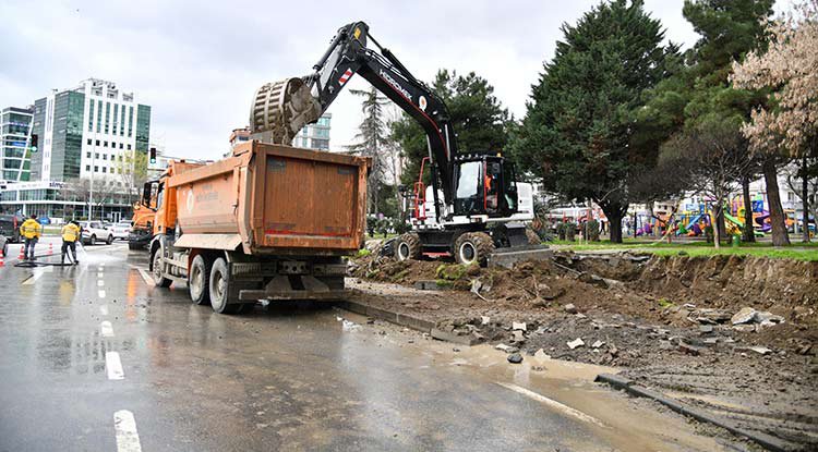 Trafiğe nefes aldıracak proje başladı