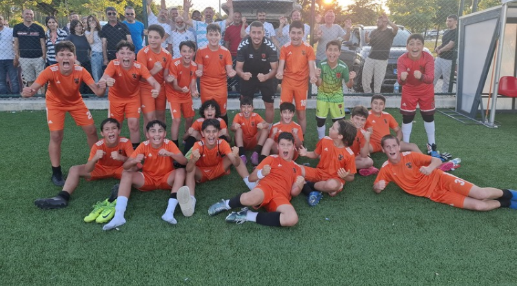 U12'de futbol şöleni devam ediyor
