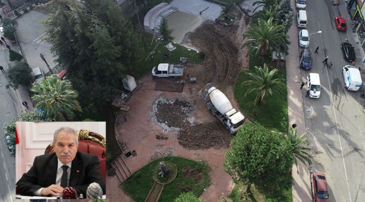 Uğur Mumcu Parkı'na yeni görünüm