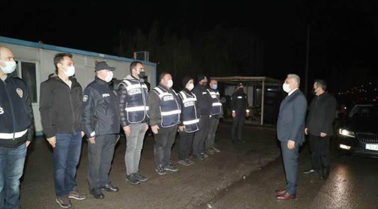 Urhal'dan emniyet personeline teşekkür