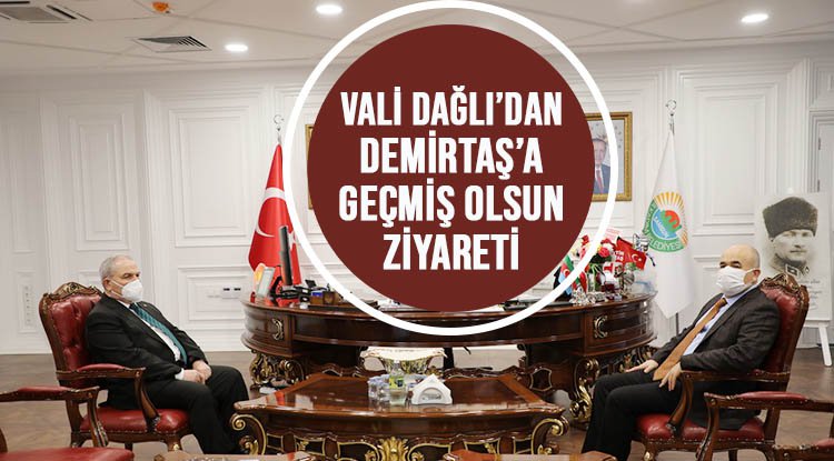 Vali Dağlı'dan Demirtaş'a geçmiş olsun ziyareti