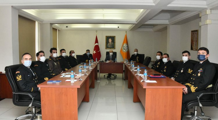 Vali Dağlı'dan Sahil Güvenlik ziyareti